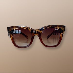 Quay After Hours Tortoise Brown Fade Lens Sunglasses